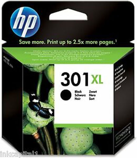 Picture of HP 301XL BLACK INK CARTRIDGE